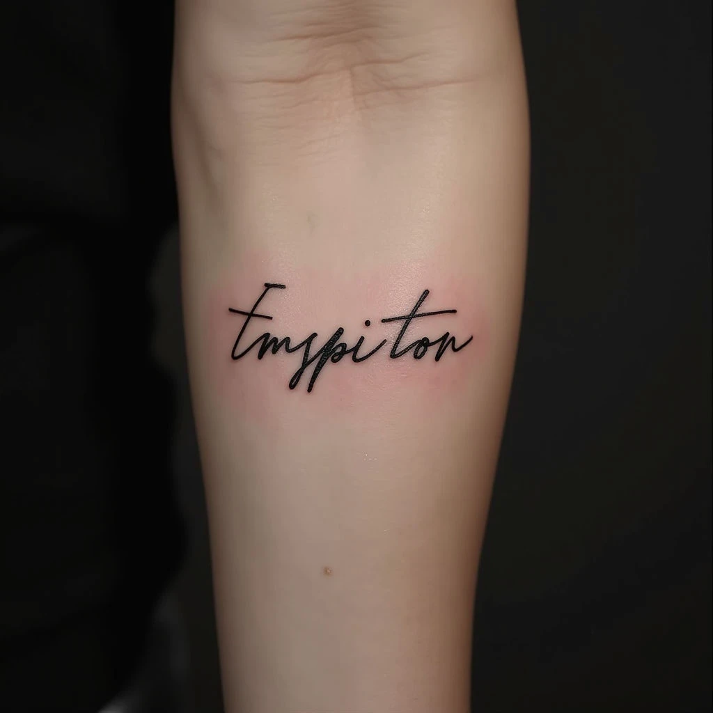 Word Tattoos for Men: Meaning & Inspiration