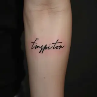 Word Tattoos for Men: Meaning & Inspiration