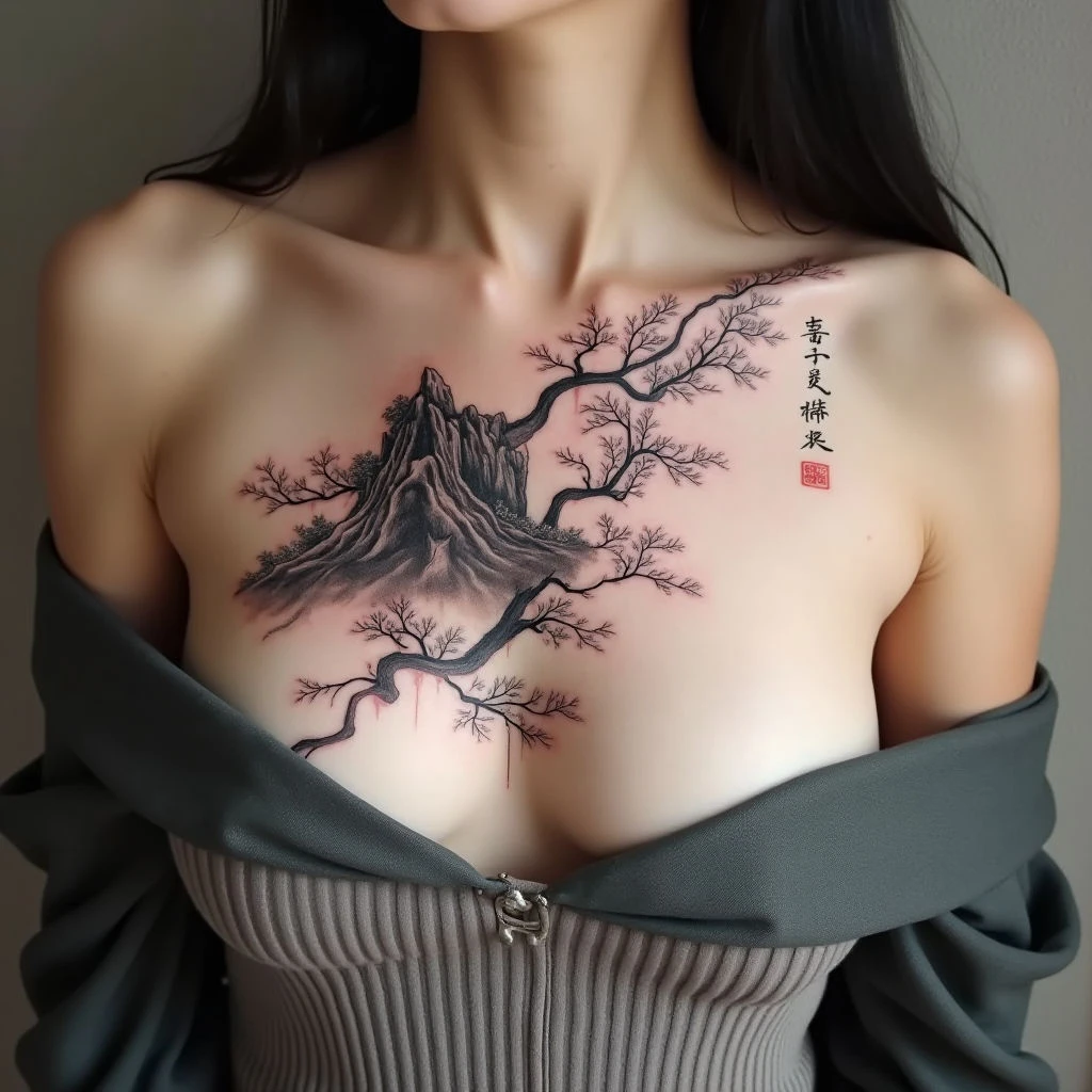 Words Tattoo on Chest for Girls: Meaningful Designs & Inspiration