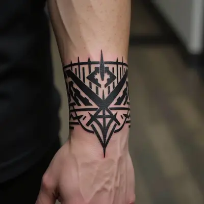 Wrist Band Tattoo Designs for Guys: A Comprehensive Guide