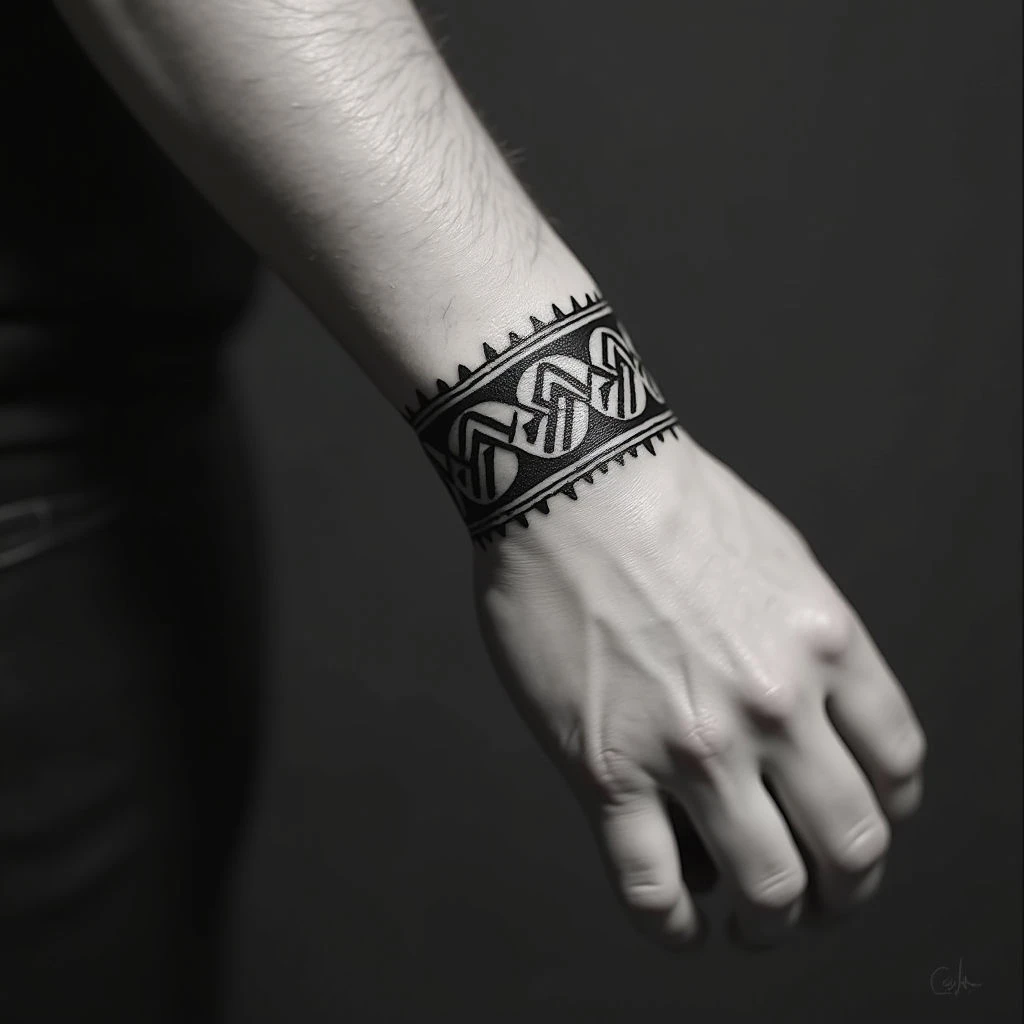 Wrist Band Tattoo Designs for Men: Styles & Inspiration