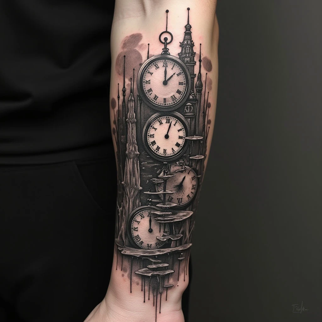 Ethereal Wrist Tattoo Designs for Men: A Dreamscape Guide