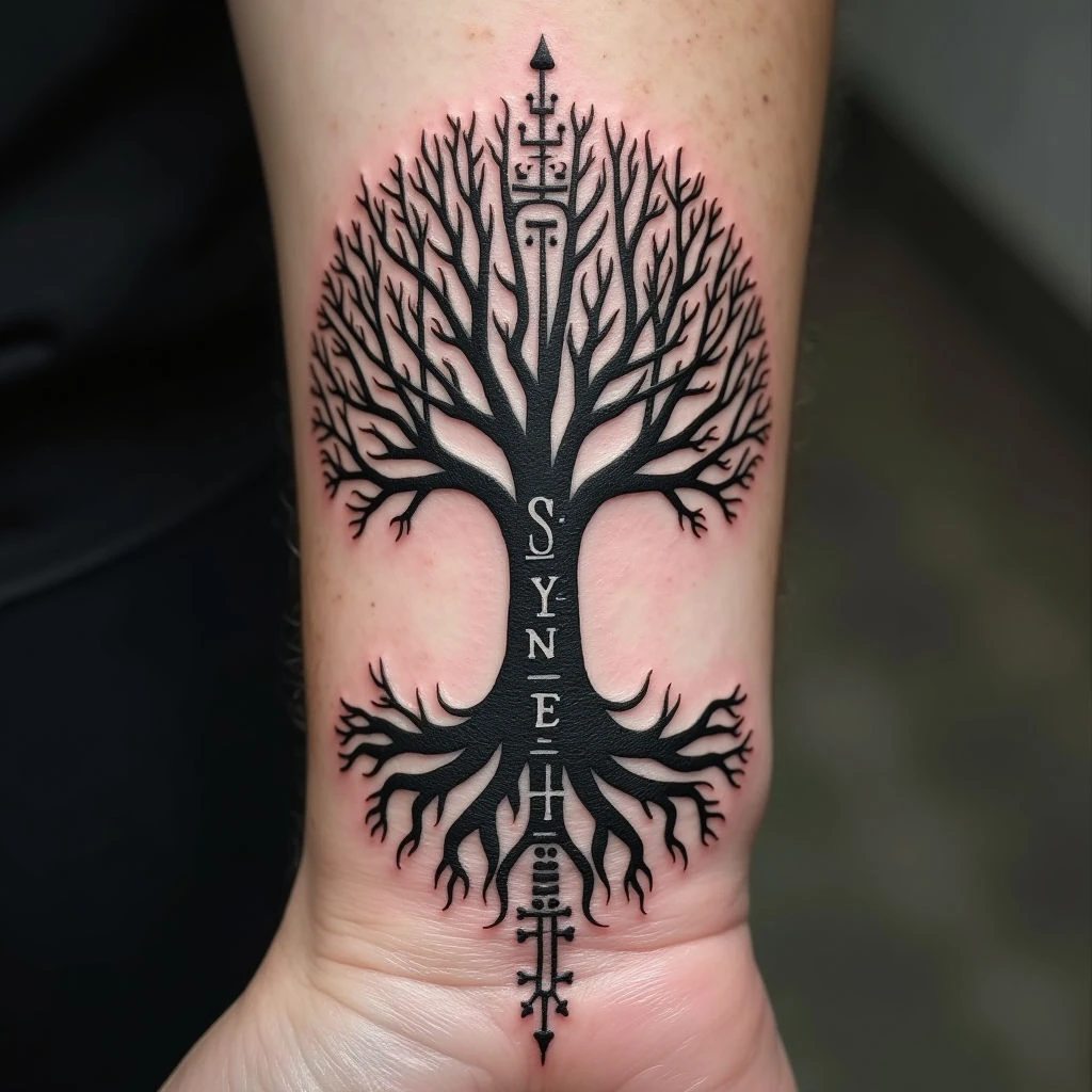 Wrist Tattoo Designs for Men: Norse Mythology & Viking Inspiration